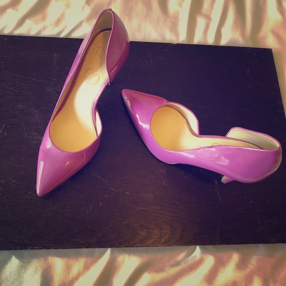 Jessica Simpson Retro Pink Pumps